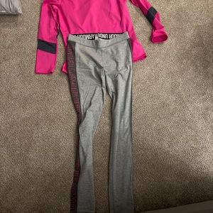 Under armor leggings and long sleeve